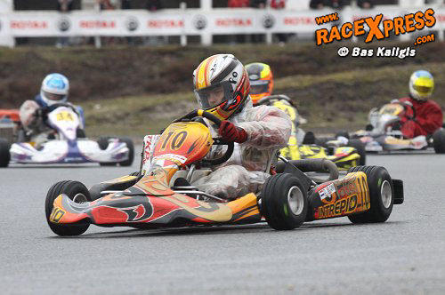 Drukke en leerzame weken voor Dave Blom en KF3-debuut in WSK